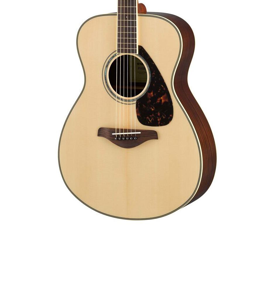 Amazon.com: Yamaha FS830 Small Body Solid Top Acoustic Guitar